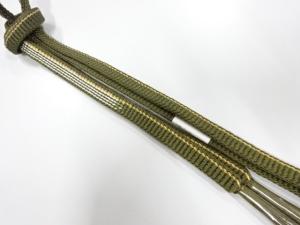 未使用品　正絹　手組帯締め